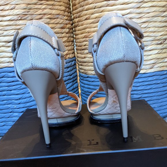 NIB (W6.5) - L.A.M.B. Charon Platform Sandal - Picture 6 of 9